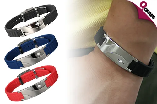 For QR99 Improve Your Energy & Strength with No Problem Ion Health Bracelets for Men OR Women! (Up to QR180 Value)